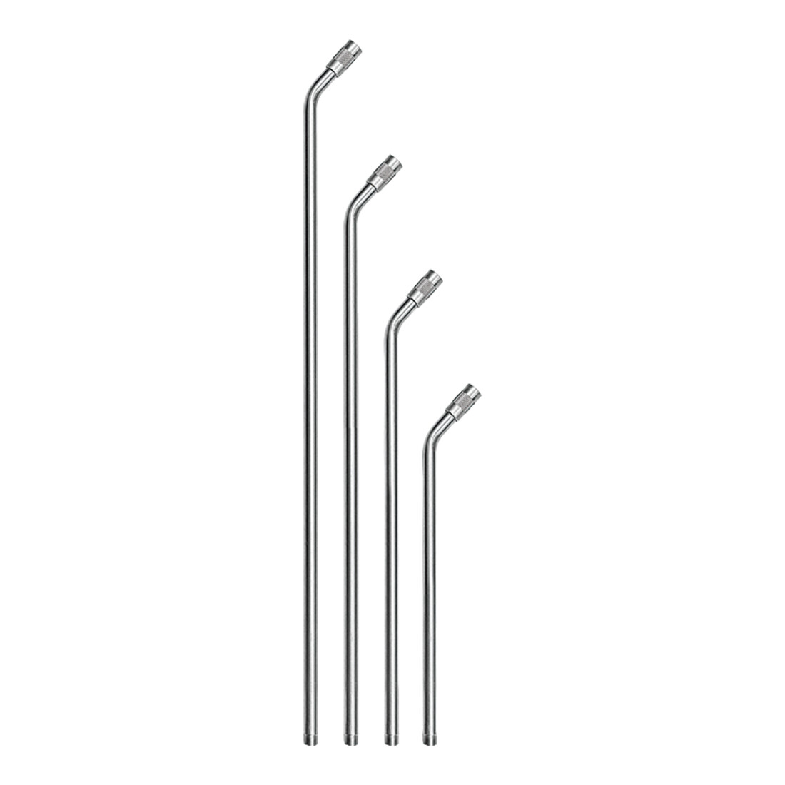 Riegler Tube de rallonge coudé sans buse 300 mm, aluminium