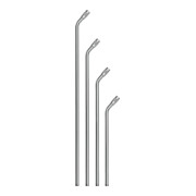 Riegler Tube de rallonge courbé sans buse 150 mm, aluminium-1
