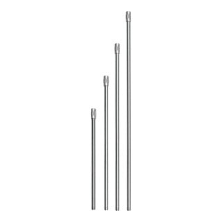Riegler Tube de rallonge sans buse, droit 450 mm, alu, pour buses de sécurité