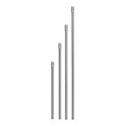 Riegler Tube de rallonge sans buse, droit 450 mm, alu, pour buses de sécurité-1