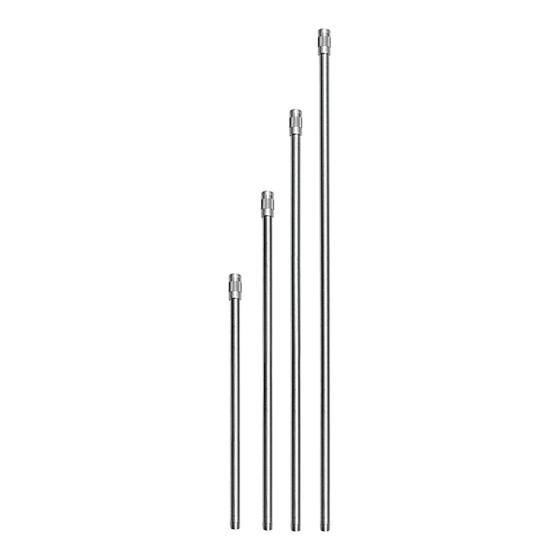 Riegler Tube de rallonge sans buse, droit 450 mm, alu, pour buses de sécurité