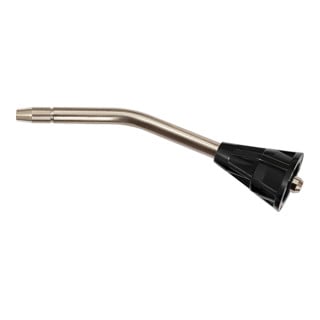 Riegler Tube de rallonge, tube à air avec buse standard, coudé 90 mm