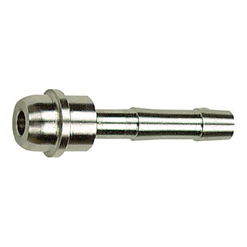 Riegler Tülle, Kugelnippel, für LW 6, für Überwurfmutter G 1/8, ES 1.4571