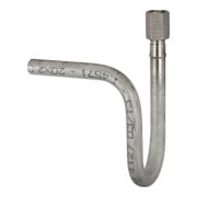 Riegler Tuyau à sac d'eau en U, raccord soudé, G 1/2, acier CrNi-1