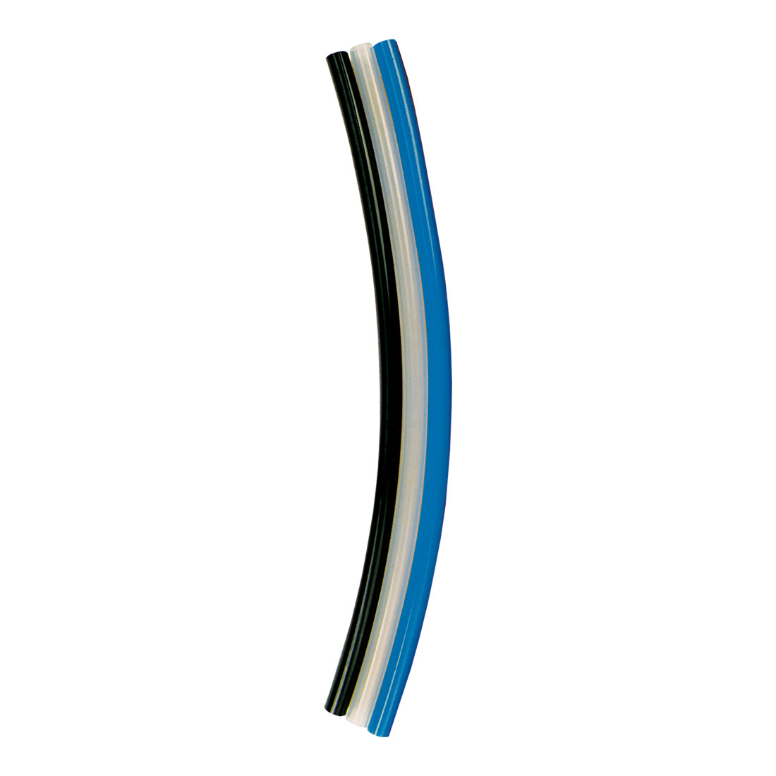 Riegler Tuyau en polyuréthane, Ø 6x1 mm, noir, rouleau de 100 m