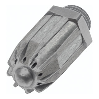 Riegler Ugello tondo silenzioso, M12x1,25, zinco pressofuso, Ø17mm