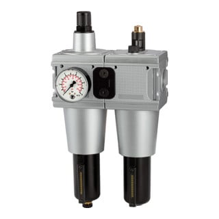 Riegler Unité de maintenance 2 pcs « multifix » avec réservoir métallique, BG 5, G 1