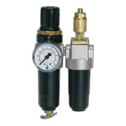 Riegler Unité de maintenance 2 pcs « Standard-mini » avec réservoir métal, G 1/8-1