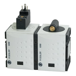 Riegler Unité de remplissage »FUTURA«, électrique, 24 V CC, BG 1, G 3/8