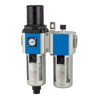 Riegler Unité d'entretien 2 pcs. »G«, réservoir PC, BG 400, G 3/8, 1,5-9 bar, HA