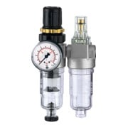 Riegler Unité d'entretien 2 pcs « Standard-mini », réservoir PC, BG 0, G 1/4-1
