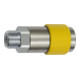 Riegler Unv. Dreh-Sicherheitskupplung NW 6, ISO 6150 C, G 3/8 AG, gelb-1