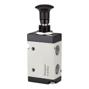 Riegler Valve 3/2 voies, commande par bouton-poussoir, »3L«, G 3/8-1