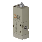 Riegler Valve à tige, 3/2 voies, monostable, NC, G 1/8-1