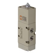 Riegler Valve à tige, 5/2 voies, monostable, NC, G 1/8-1