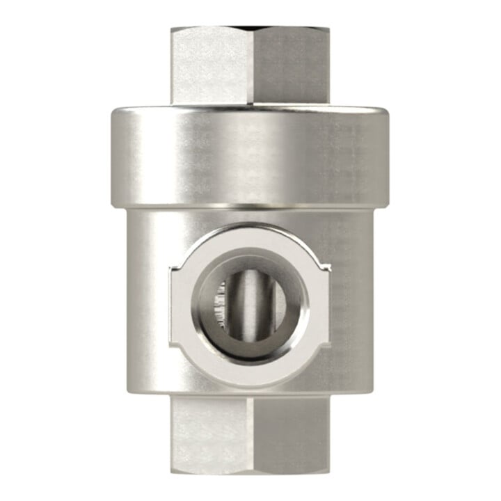Riegler Valve de purge rapide, G 1/2, SW1 26, SW2 26, SW3 26