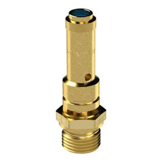 Riegler Valve de sécurité DN 8, laiton, G 1/4, pression de déclenchement 13 bar