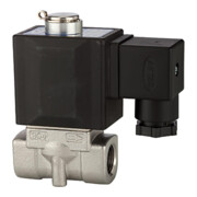 Riegler Vanne 2/2 voies MV, ES, NO, directe, 230 V, 50 Hz, G 1/8, PN 0-20 bar-1