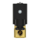 Riegler Vanne 2/2 voies MV, MS, NF, directe, 24 V DC, G 3/8, PN 0-30 bar