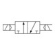 Riegler Vanne 3/2 voies, électropneumatique, »3V«, bistable, M5, 24 V CC
