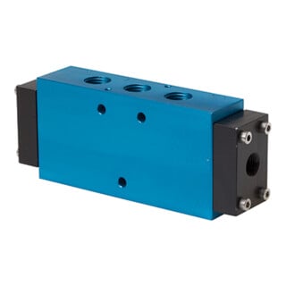 Riegler Vanne 5/2 voies, pneumatique bilatérale, bistable, G 1/4, DN 7,5