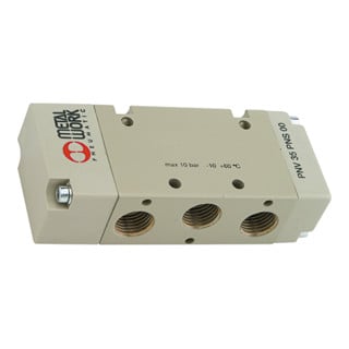 Riegler Vanne 5/2 voies, pneumatique, bistable, raccord G 1/4, DN 7,5