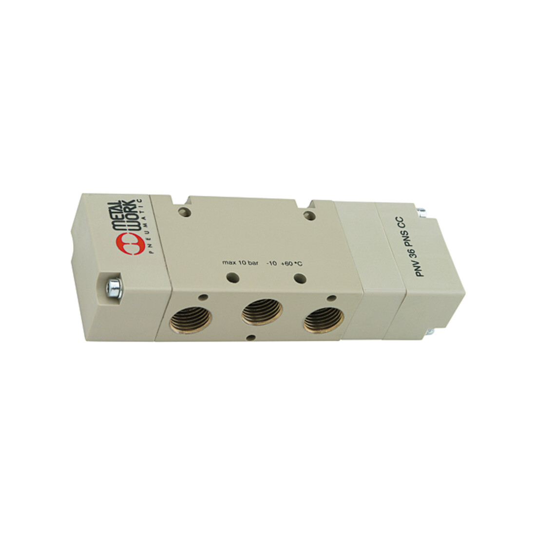 Riegler Vanne 5/3 voies, pneumatique, G 1/8, milieu décompressé