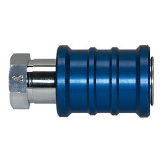 Riegler Vanne à poussoir manuelle, G 3/8 IG, SW 22, PN max. 10 bar