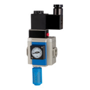 Riegler Vanne de démarrage 3/2 voies »G-mini«, 24 V CC, BG 200, G 1/8-1