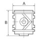 Riegler Vanne de démarrage »variobloc«, BG 2, G 1/2, Pression de service 2 - 25 bar