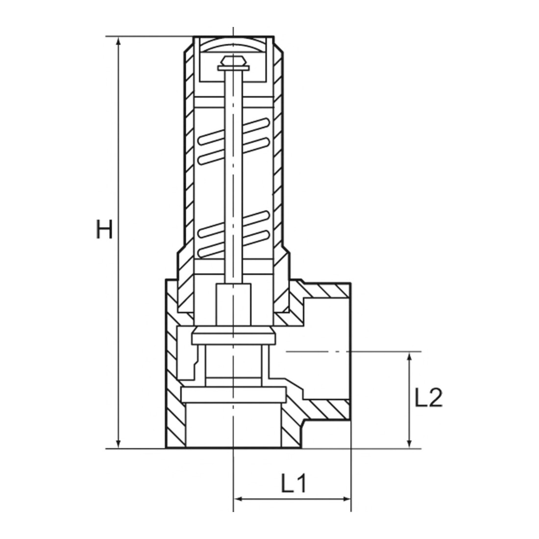 Riegler Vanne de sécurité d'angle, vapeur saturée, G 1 1/4, pression de déclenchement 1 bar