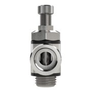 Riegler Vanne d'étranglement, étranglement bilatéral (B) G 3/8 IG, G 3/8-2