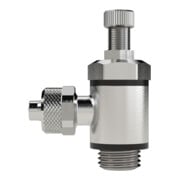 Riegler Vanne d'étranglement, étranglement double, raccord rapide M5, clé 6/4-5