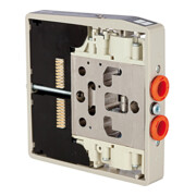 Riegler Ventilscheibe HDM, Anschl.8mm, 5/2-Wege monostabil-1