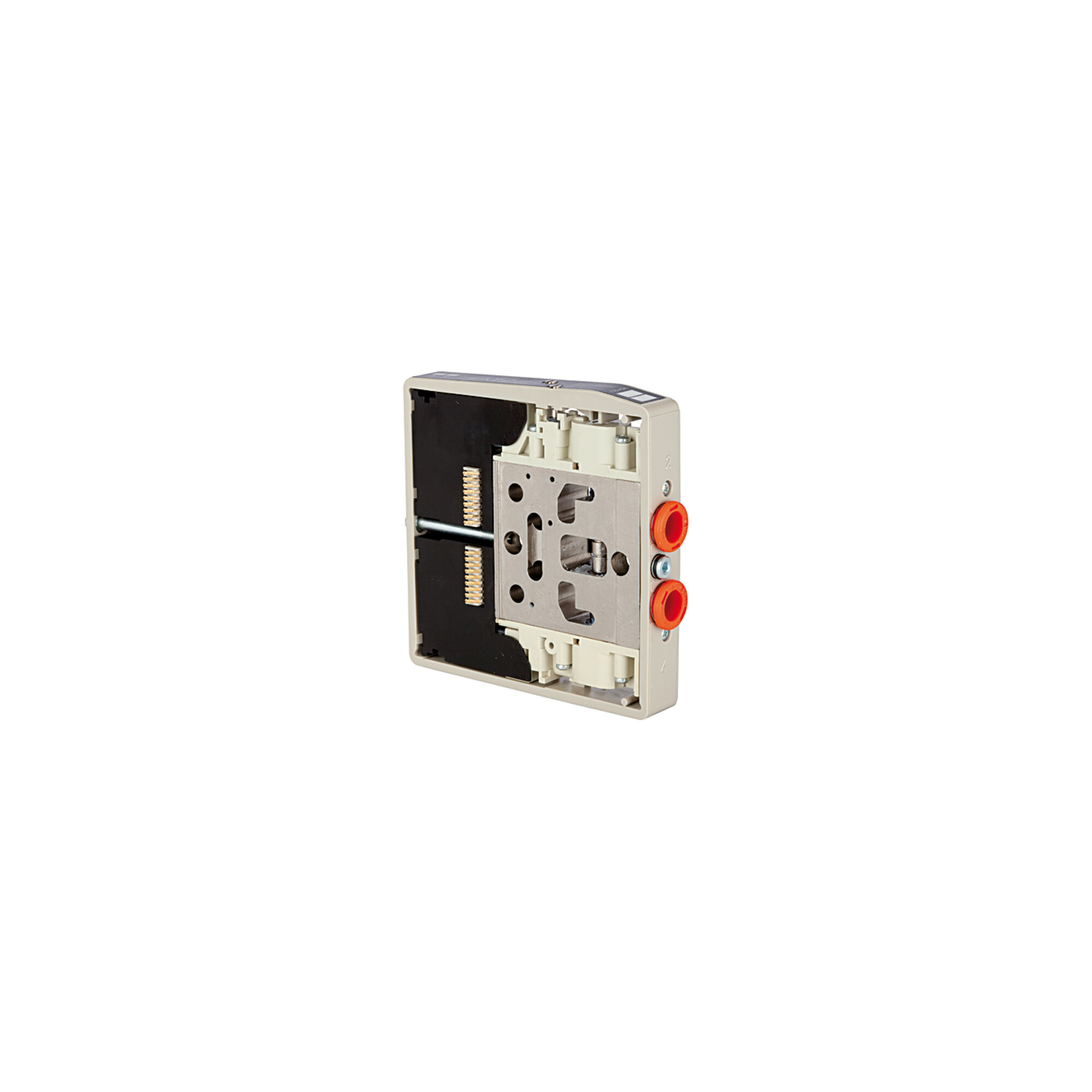 Riegler Ventilscheibe HDM, Anschluss 8 mm, 5/3-Wege Mitte geschlossen