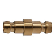 Riegler Verbindungsstück DN 6 - DN 6, Messing 2.0401-1