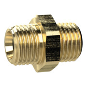 RIEGLER vérin à double filetage G 1/4 a. G 1/4 a. Largeur sur plats SW 17 Laiton
