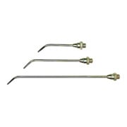 Riegler Verlängerungsdüse, Bohrung 3,0 mm, MS vern., 250 mm lang gebogen