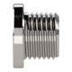 Riegler Verschlussschraube, Innensechskant, Bund, G 1/4, SW 6, ES 1.4571
