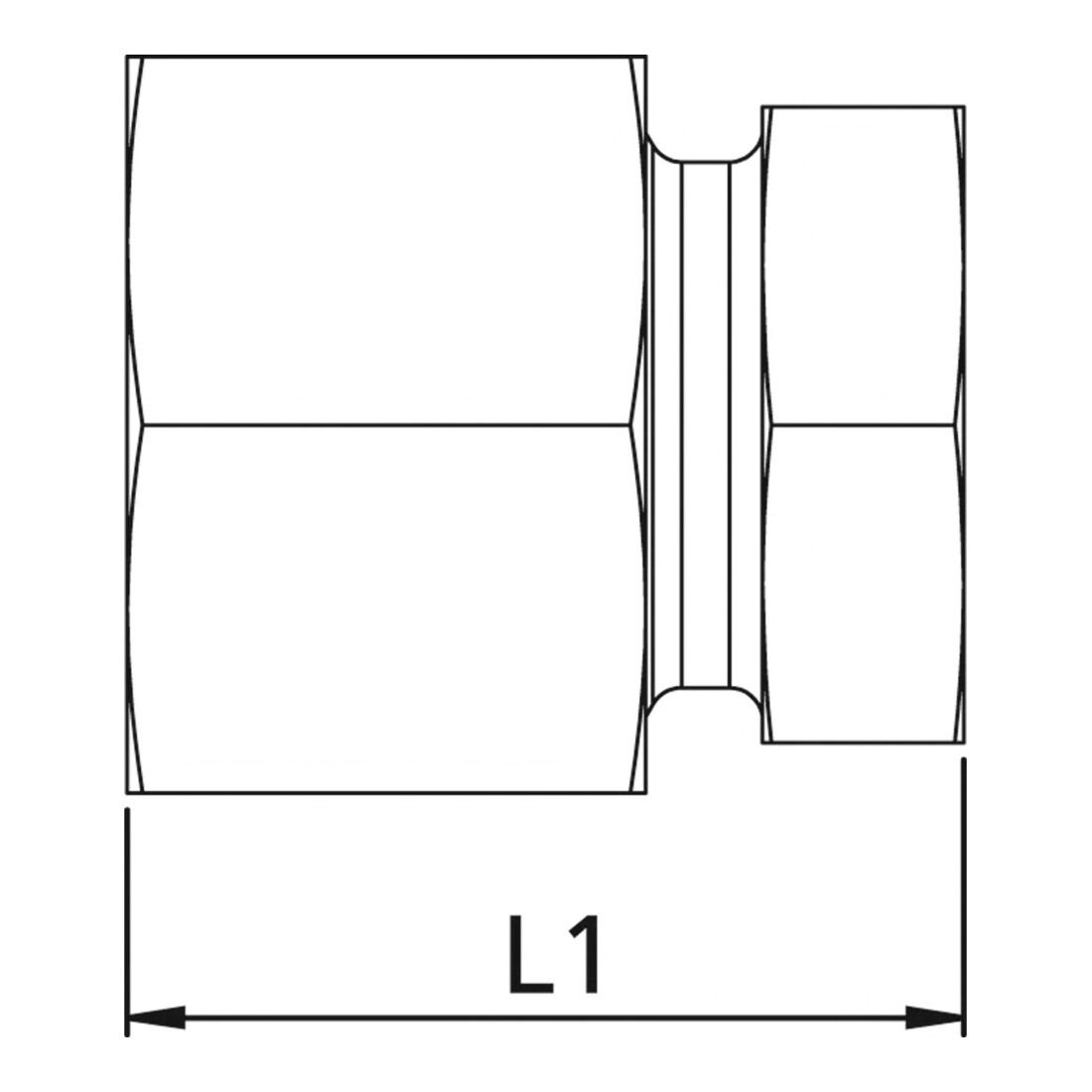Riegler Verschlussschraube, Rohr-Außen-Ã˜ 6 mm, PN max. 315 bar