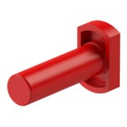 Riegler Verschlussstopfen POM, Stutzen 10 mm, Farbe rot-1