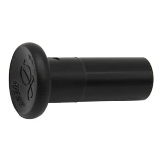 Riegler Verschlussstopfen POM, Stutzen 28 mm, Farbe schwarz