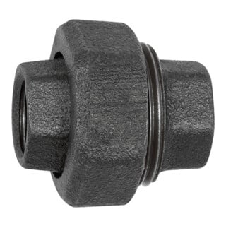 Riegler Verschr. 340, konisch dicht., Rp 2 1/2, Rp 2 1/2,Temperg. schw.