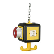 Riegler Versorgungseinheit 3 SchuKo-Steckdosen, 1 CEEform-Steckdose,IP 20