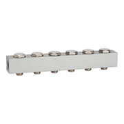 Riegler Versorgungsleiste für Wegeventile, mit 6 Ventilpositionen, G 1/4-1