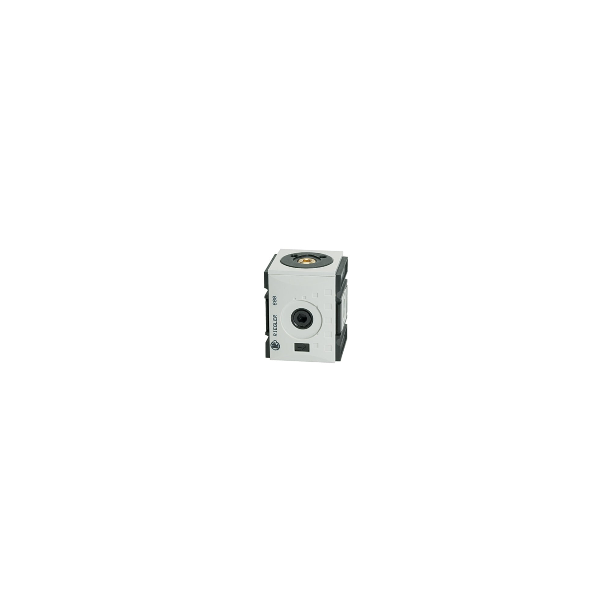 Riegler Verteiler »FUTURA«, BG 1, G 1/4, Abgänge 3 x G 1/4
