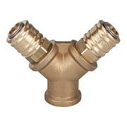 Riegler Verteiler mit 2 Schnellverschlusskuppl. NW7,2, G 1/2 IG,  »R26EMS «-4