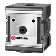 Riegler Verteiler »multifix«, breite Ausführung, BG 4, G 3/4, 4 Abgänge-1