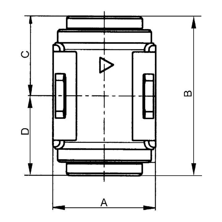 Riegler Verteiler »multifix-mini«, BG 0, G 1/4, mit 2 Abgängen G 1/8