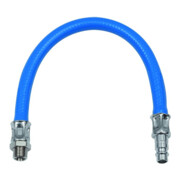 Riegler Vibrationsdämpfer mit 300 mm PVC-Schlauch, NW 7,2-NW 7,8 G 1/4 AG